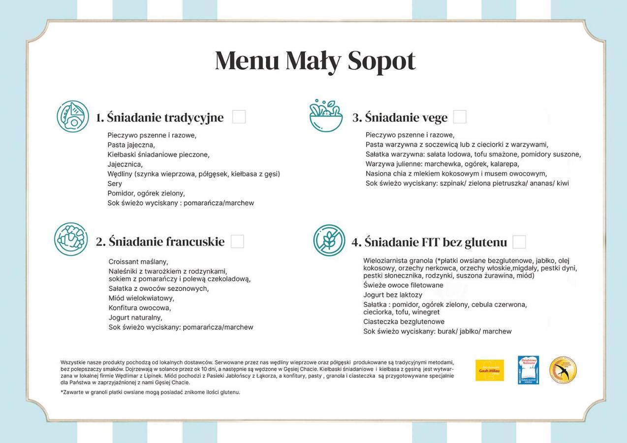 Maly Sopot Boutique Aparthotel Iława Exterior foto